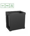 10W Verto Square Cup vegglampe, CCT - 1200lm, IP65, sort, firkantet, asymmetrisk lys, inne / ute