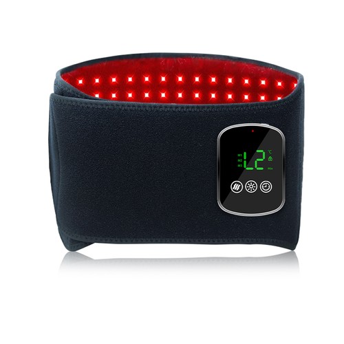 Lysterapi-belte for hofte, korsrygg mm. - Infrarød, 10W, med batteri
