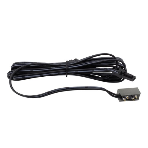 Strømtilkobling til PicoTrack 2 skinne - 12V, magnetisk, antrasitt, til akustikkpaneler / glassmontere / vindusbelysning