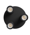 Madara Altro Round 3xGU10 takspot - Sort, Ø22cm, IP20, uten lyskilde
