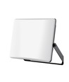 30W LED projektør CCT - 3000lm, IP65, sort, matt glass, 3-i-1 fargeskift, utendørs