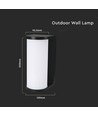 12W CCT LED vegglampe - IP65, sort, 3-i-1 fargeskift, 1760lm, inkl. lyskilde