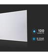 60x60 PHILIPS driver LED panel, 40W - 120lm/W, 4000K, 5 års garanti