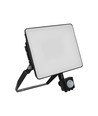 50W LED lyskaster med sensor - 120lm/W, IP65, PIR sensor, utendørs