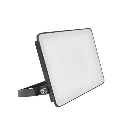 30W LED lyskaster med Fast Connector - 120lm/W, IP65, sort, 4000K, utendørs veggmontering