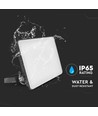 50W LED lyskaster med Fast Connector - 120lm/W, IP65, sort, utendørs