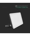 50W LED lyskaster med Fast Connector - 120lm/W, IP65, sort, utendørs