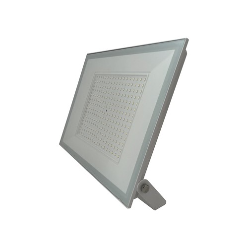 200W LED lyskaster - IP65, 4000K, sort kabinett, utendørs