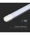 120cm / 16,5W T8 LED rør - Samsung LED chip, 110-120 lm/W, nano-plast, 5 års garanti
