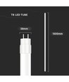 150cm / 24W T8 Nano Plastic LED rør - Samsung LED chip, 125lm/W, 3000 lumen