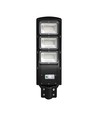 Vt-St180 LED - plast solcelle gatebelysning 6000K svart hus