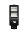 8W Solara LED gatelampe med solcelle - 1000lm, IP65, kald hvit, bevegelsessensor, inkl. fjernkontroll og batteri