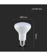 E27 11W R80 LED pære - 1055lm, 120°, erstatter 75W, Samsung LED chip
