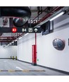 150cm 48W vanntett komplett LED armatur med nødlys - 120lm/W, IP65, 6500K, gjennomkoblet