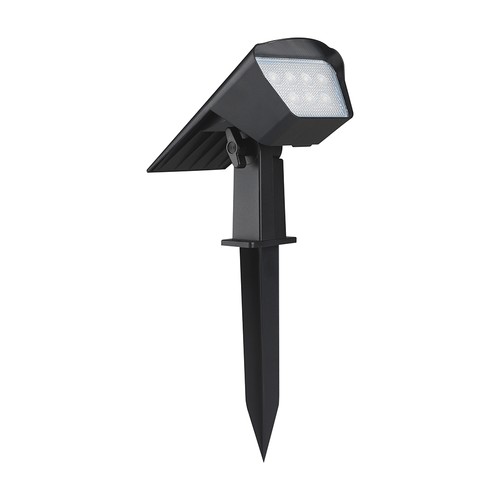 1,3W LED solcelle hagespot med spyd - CCT justerbar, IP65, solar hagelampe