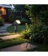 1,3W LED solcelle hagespot med spyd - CCT justerbar, IP65, solar hagelampe