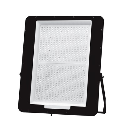 1000W LED lyskaster - 160lm/W, IP65, Samsung LED chip, utendørs, sort kabinett