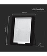 1000W LED lyskaster - 160lm/W, IP65, Samsung LED chip, utendørs, sort kabinett