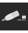 E14 7,5W LED pære - T37, Samsung LED chip, 660lm, 230° lysspredning