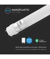 120cm / 18W T8 LED rør - Samsung LED chip, nano plast, 160° lysspredning