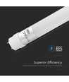 150cm / 20W T8 LED rør - Samsung LED chip, 105lm/W, 6500K, nano-plastikk
