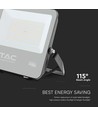 100W LED lyskaster - 135lm/W, Samsung LED chip, IP65, sort, utendørs