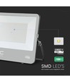 200W LED lyskaster, Samsung chip - 135lm/W, IP65, sort, utendørs, kald hvit