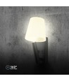 2W LED sengelampe / vegglampe med USB-lading - Sort, 3000K, CREE chip, IP20, moderne design