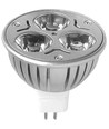 LEDlife TRI3 LED spotpære - 3W, dimbar, 12V, MR16 / GU5.3