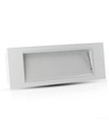 3,8W Samsung LED nødlysarmatur - 6000K, IP20, 22m leseavstand, inkl. batteri