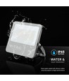 100W LED lyskaster - 135lm/W, Samsung LED chip, IP65, sort kropp, utendørs