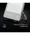 100W LED lyskaster - 135lm/W, Samsung LED chip, IP65, sort kropp, utendørs