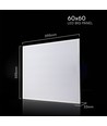 600x600mm VT-61036 panel 36W - LED, bakbelyst, Cree-chip, Lifud-driver, 4000K, 120lm/W