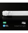 120 cm VT-012 rør 12W T8 - nano plast, ikke-roterbar, Cree-chip, 6500K, 6 års garanti