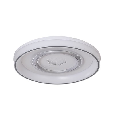 485x70mm VT-7748 taklampe 48W LED - dekorativ, 3-i-1, hvit, med IR fjernkontroll