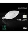 E14 6,5W LED-kronepære - Cree LED Chip, 6 års garanti, C37
