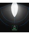 E14 6,5W LED-kronepære - Cree LED Chip, 6 års garanti, C37