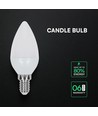 E14 4,5W LED kronelys - 470lm, 200°, erstatter 40W