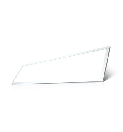 120x30 - 40W LED panel, 110lm/W - 4000K, hvit kant, innfelling/påbygging
