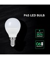 E14 6,5W LED kronepære - P45, Samsung LED chip, 600lm, 180°