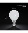 E14 3,7W LED kronepære - P45, 320lm, Samsung LED chip