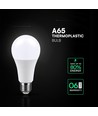 A65 VT-2015 LED 15W E27 - plastpære, Cree-chip, 3000K, 200°, 6 års garanti