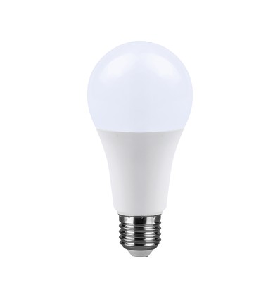 A65 VT-2015 LED 15W E27 - plastpære, Cree-chip, 4000K, 200°, 6 års garanti