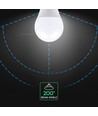 A65 VT-2015 LED 15W E27 - plastpære, Cree-chip, 4000K, 200°, 6 års garanti