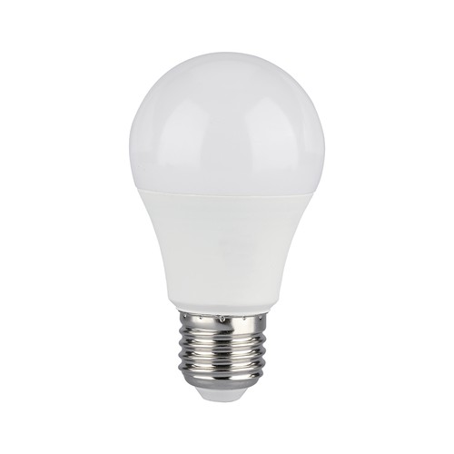 A60 VT-2099 LED-pære 8,5W E27 - termoplast, Cree-chip, 3000K, 6 års garanti