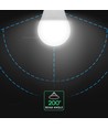 E27 11W LED pære - A60, erstatter 75W, plastkabinett