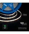 120 VT-2835 LED-lysbånd 8W/m - Cree-chip 3000K IP20 24V 5mm dobbel PCB (10m/rull)(pris/m)