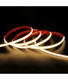 5m 230V RA93 vanntett HiCri slim COB strip - Inne/Ute, IP67, 296 LED, 10W/m, tape på baksiden