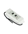 150W / 12V DC vanntett strømforsyning - 12.5A, IP67, Slim design, plasthus
