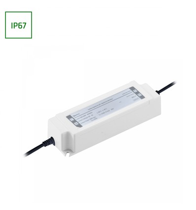 40W / 12V DC strømforsyning - 3,3A, IP67